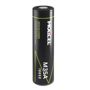 Molicel INR-18650-M35A 3.6V 3450mAh Li-ion Battery | High-Drain 18650 Cell
