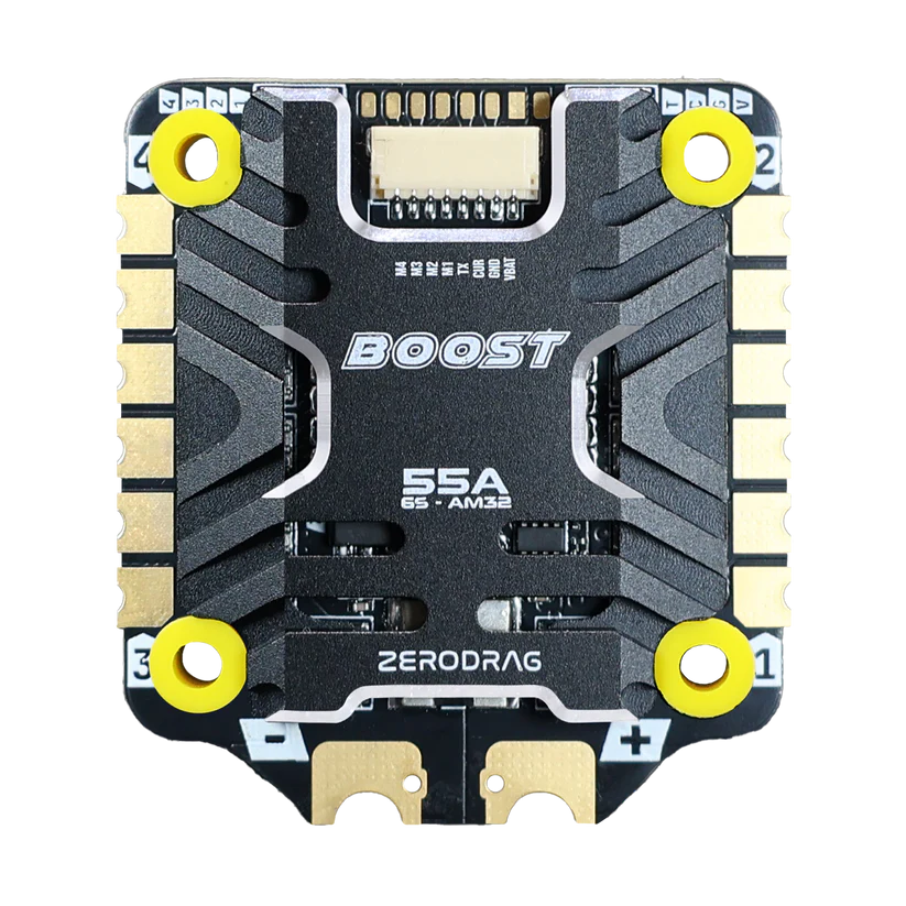 Zerodrag Boost AM32 55A 4-in-1 ESC with 12-Month Warranty – Made in India