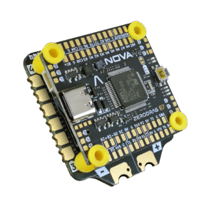 Zerodrag Nova Boost Stack F4 FC + 55A 4-in-1 AM32 ESC | Made in India