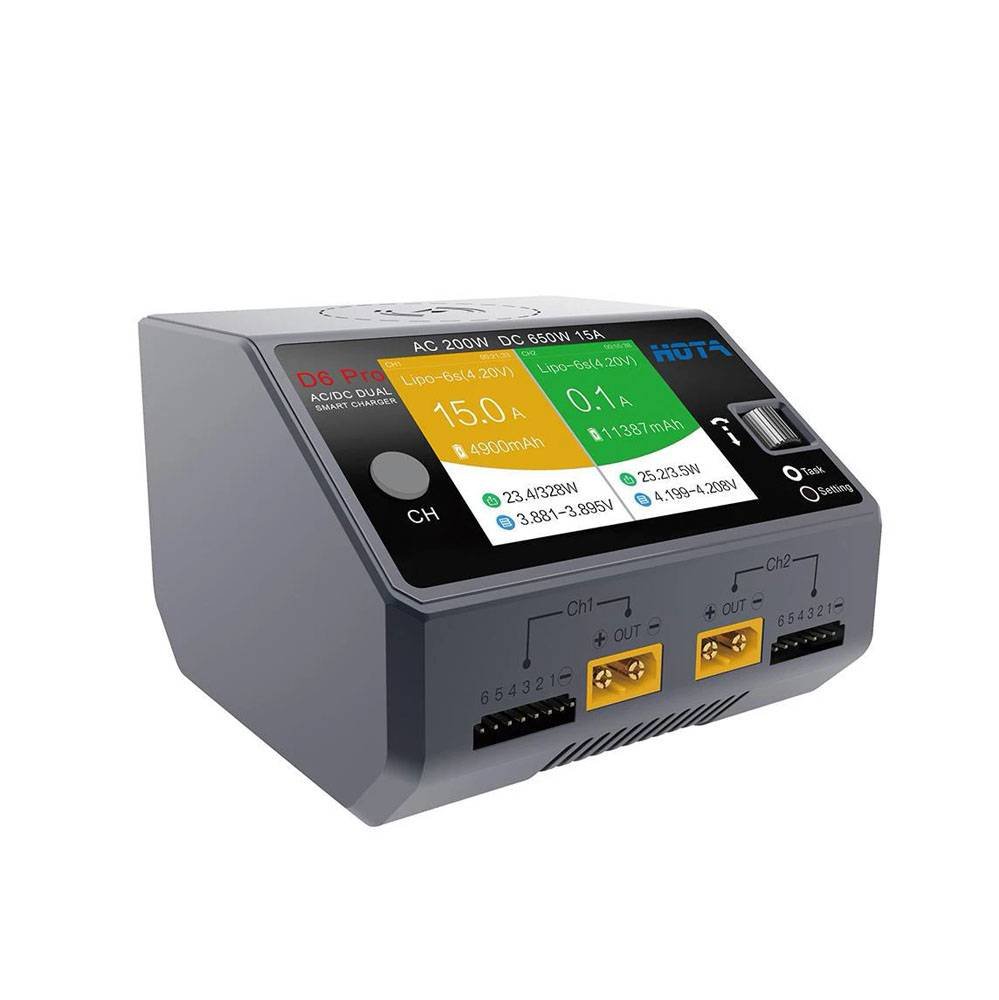 HOTA D6 Pro 325W,   1-6S Dual Channel AC/DC,   Wireless Charging - Image 3